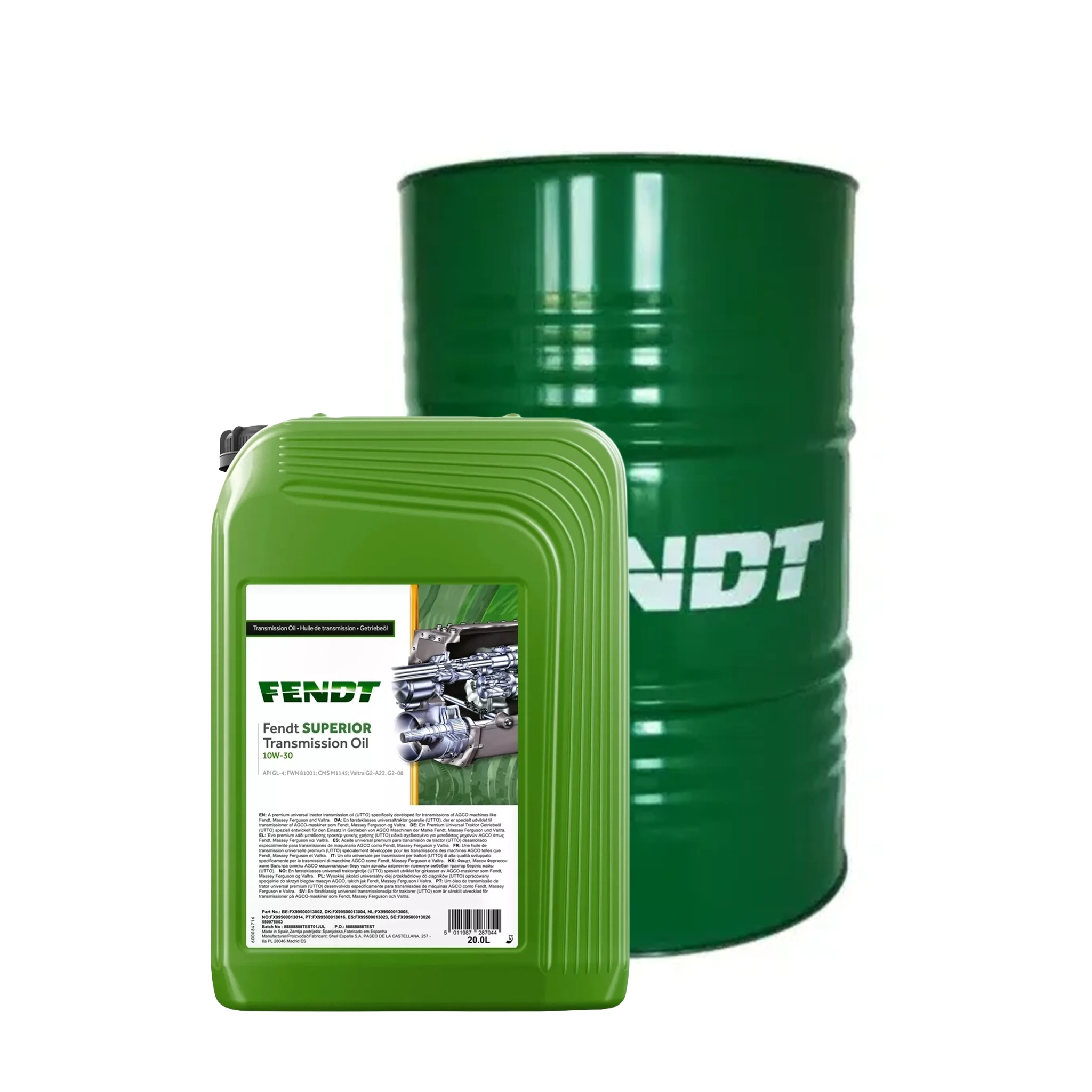 Fendt Superior Transmission Oil 10W-30 - 209 L